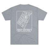 SPD 1st District Map Shirt