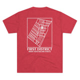 SPD 1st District Map Shirt