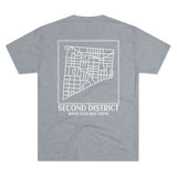SPD 2nd District Map Shirt