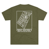 SPD 1st District Map Shirt