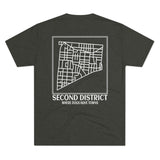 SPD 2nd District Map Shirt