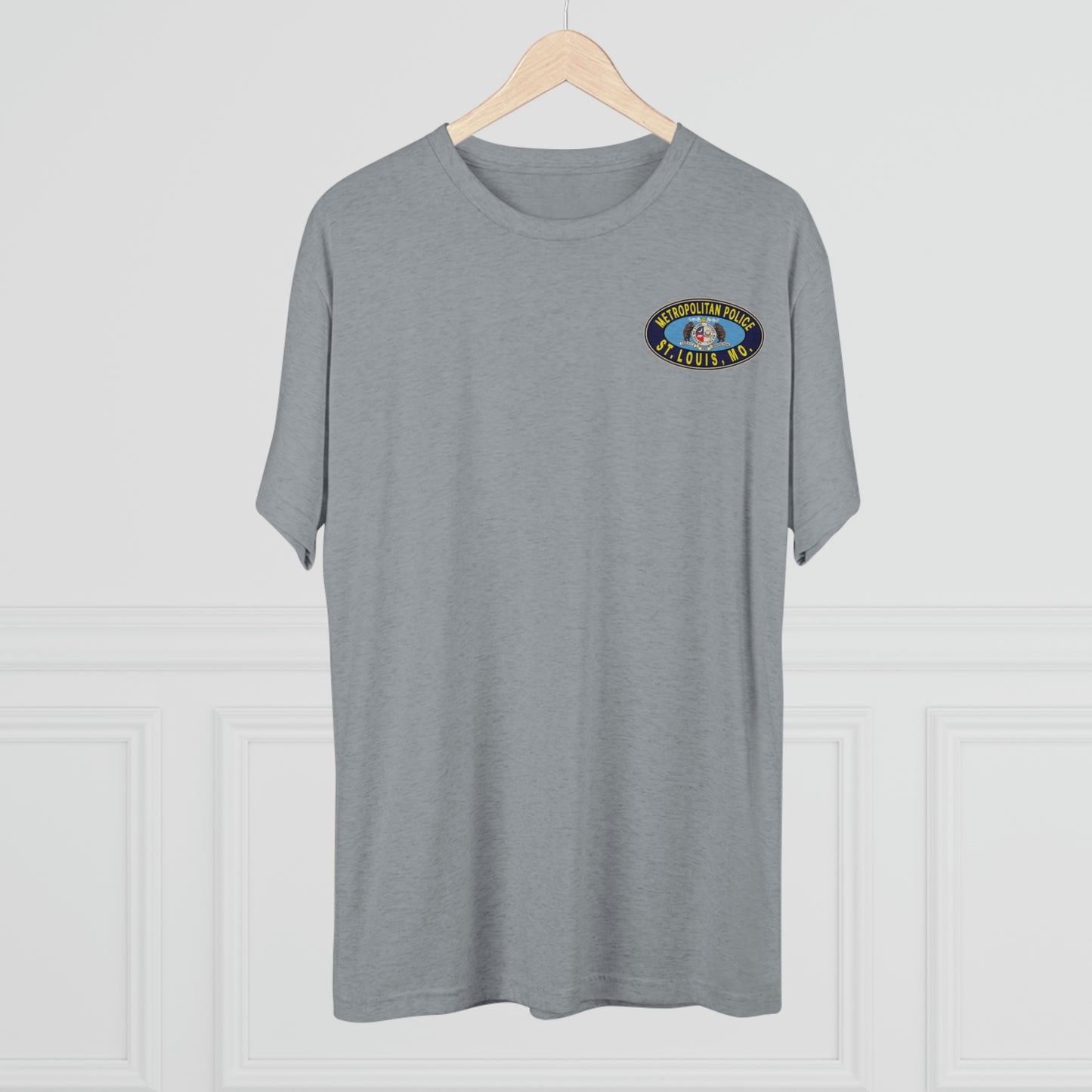 SLMPD Historic Emblem Tri-Blend Crew Tee