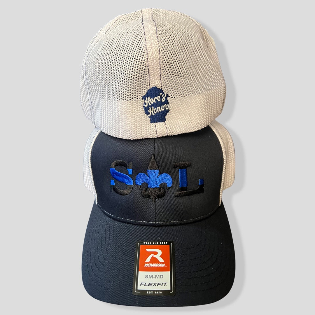 StL Fleur de Blue Trucker Hat