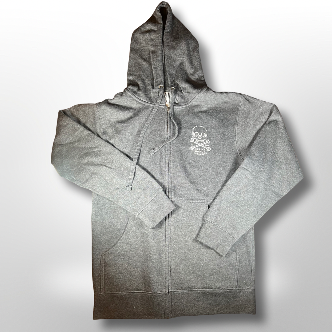 Motor Club Zip Up Hoodie