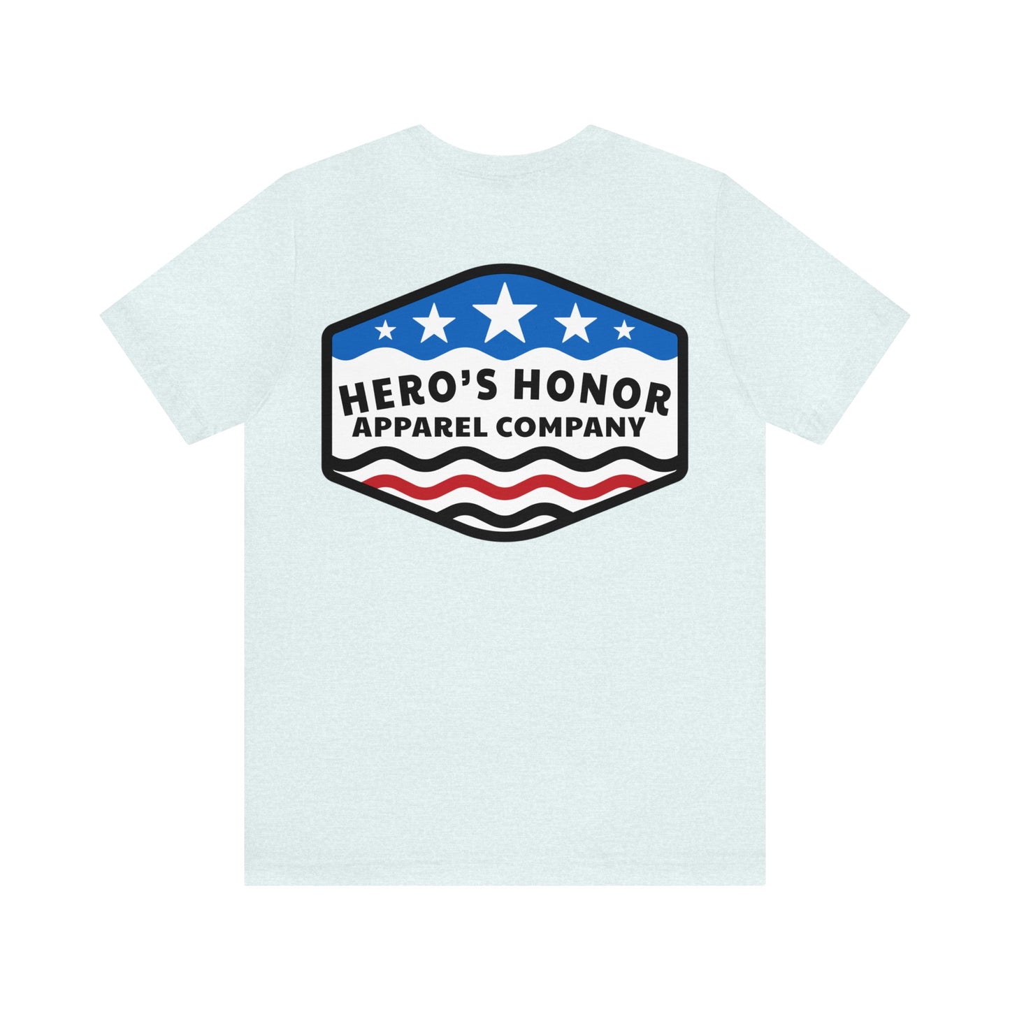 American Heroes Red Line T-Shirt