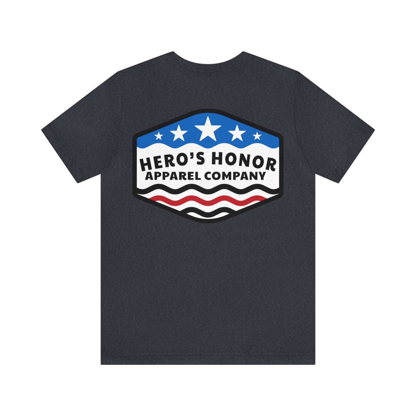 American Heroes Red Line T-Shirt
