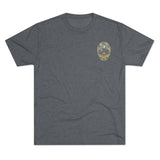 IPD Pipes and Drums Badge Tri-Blend T-Shirt