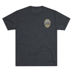 IPD Pipes and Drums Badge Tri-Blend T-Shirt