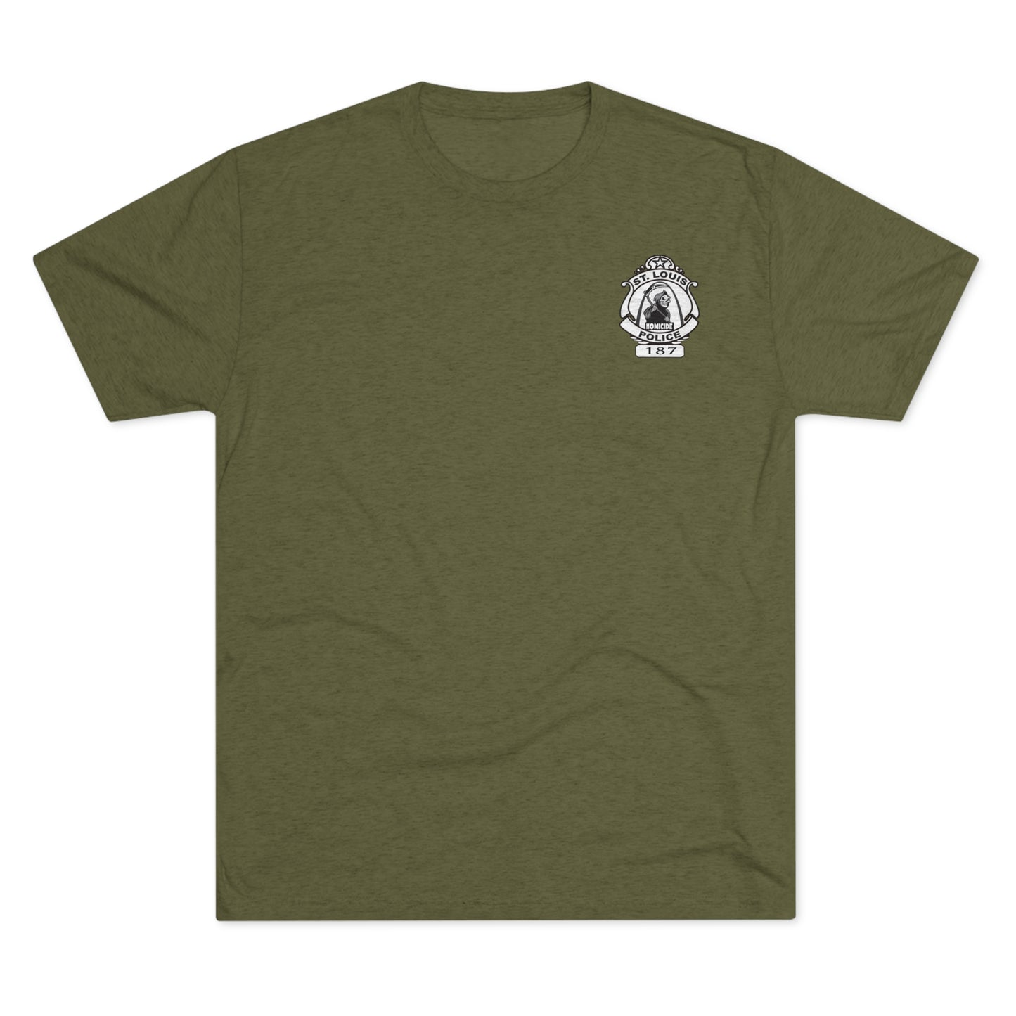 SLMPD Homicide Last Responder Tri-Blend Crew Tee
