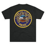 I Town Till I Lie Down Patch Tri-Blend T-Shirt