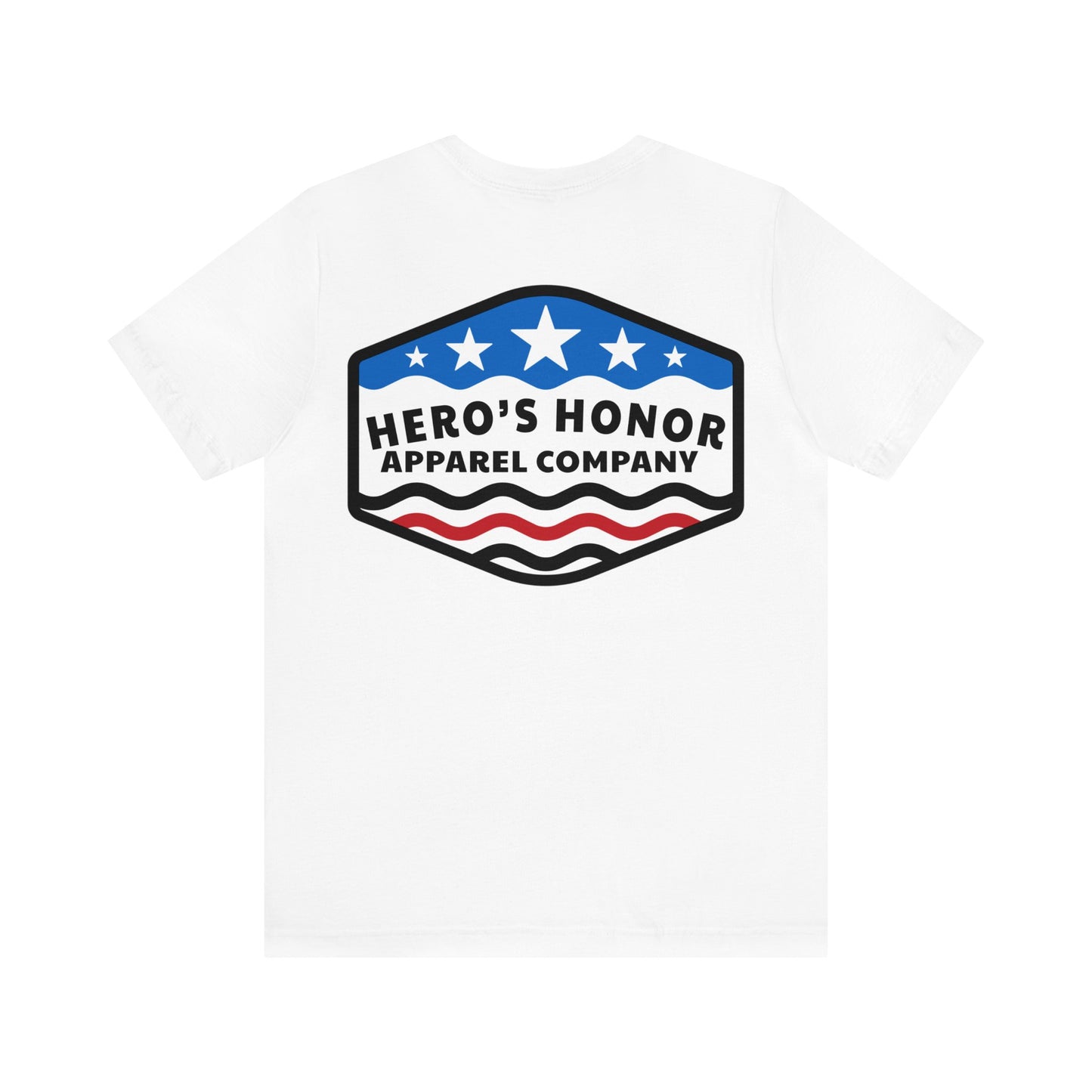American Heroes Red Line T-Shirt