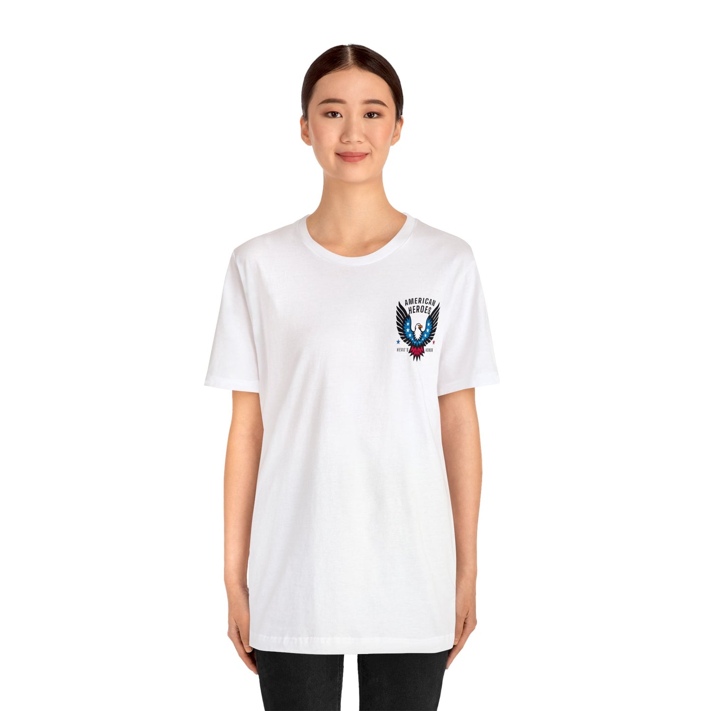 American Heroes Red Line T-Shirt