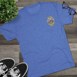 IPD Pipes and Drums Badge Tri-Blend T-Shirt