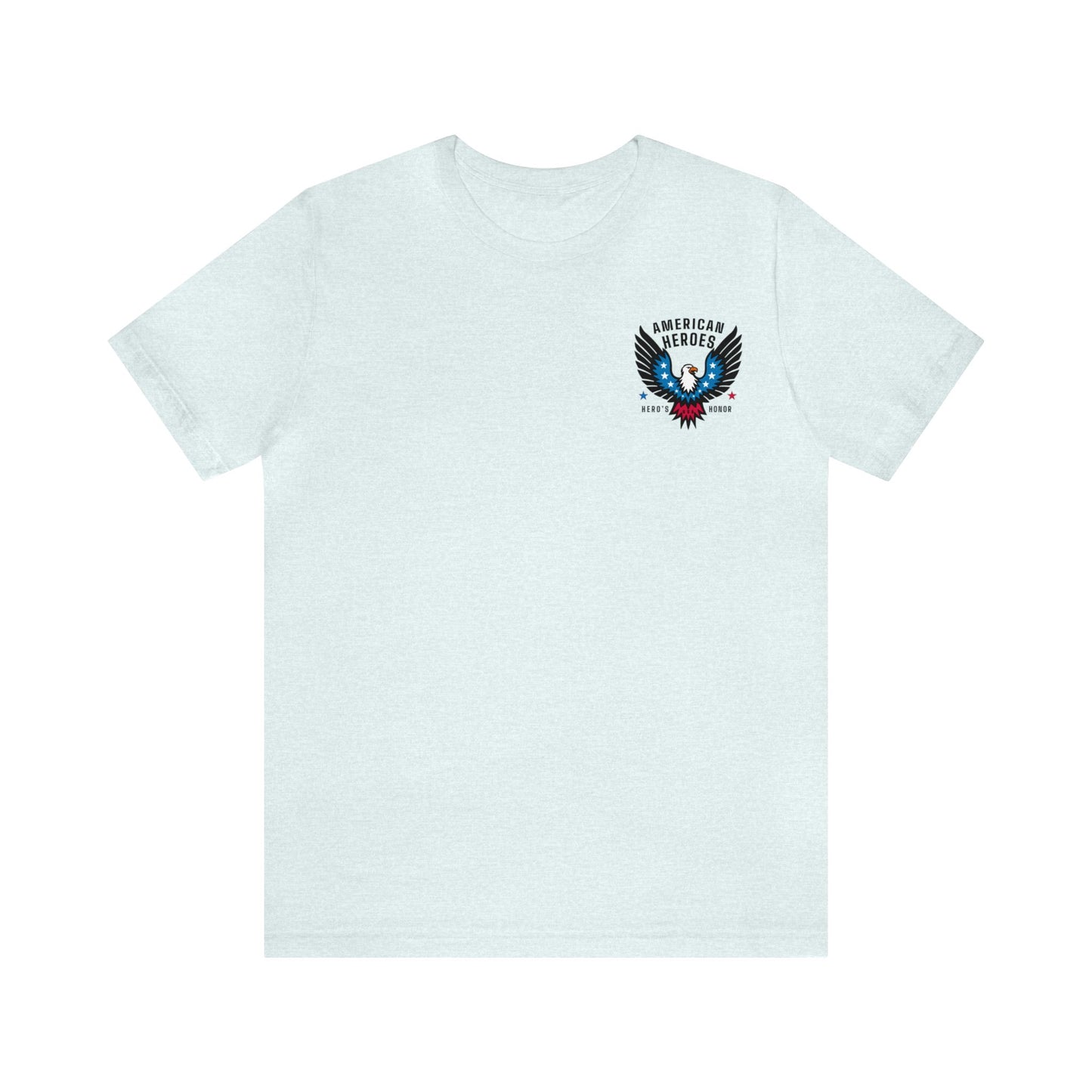 American Heroes Red Line T-Shirt