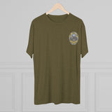 IPD Pipes and Drums Badge Tri-Blend T-Shirt