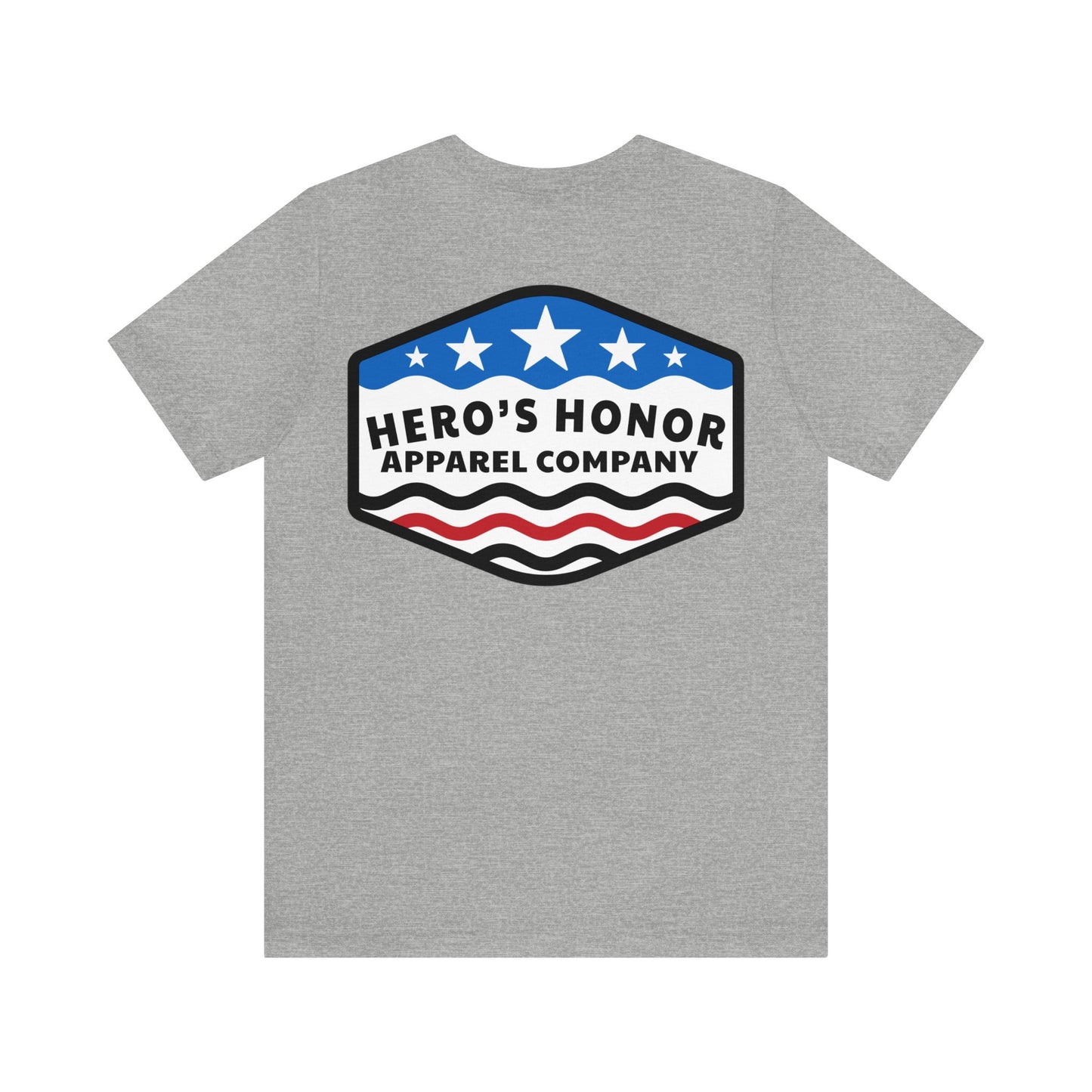 American Heroes Red Line T-Shirt