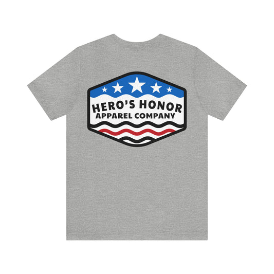 American Heroes Red Line T-Shirt
