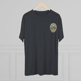 IPD Pipes and Drums Badge Tri-Blend T-Shirt