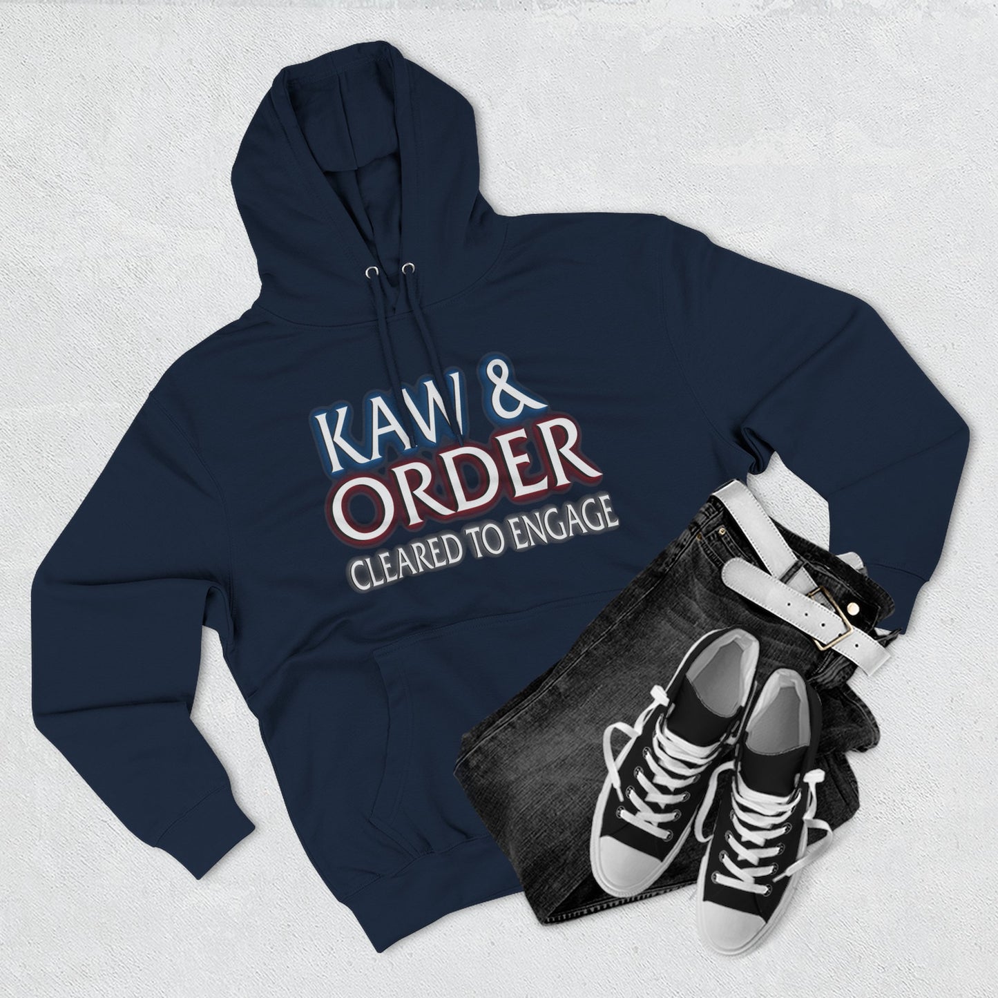 Kaw and Order Hooded Sweatshirt