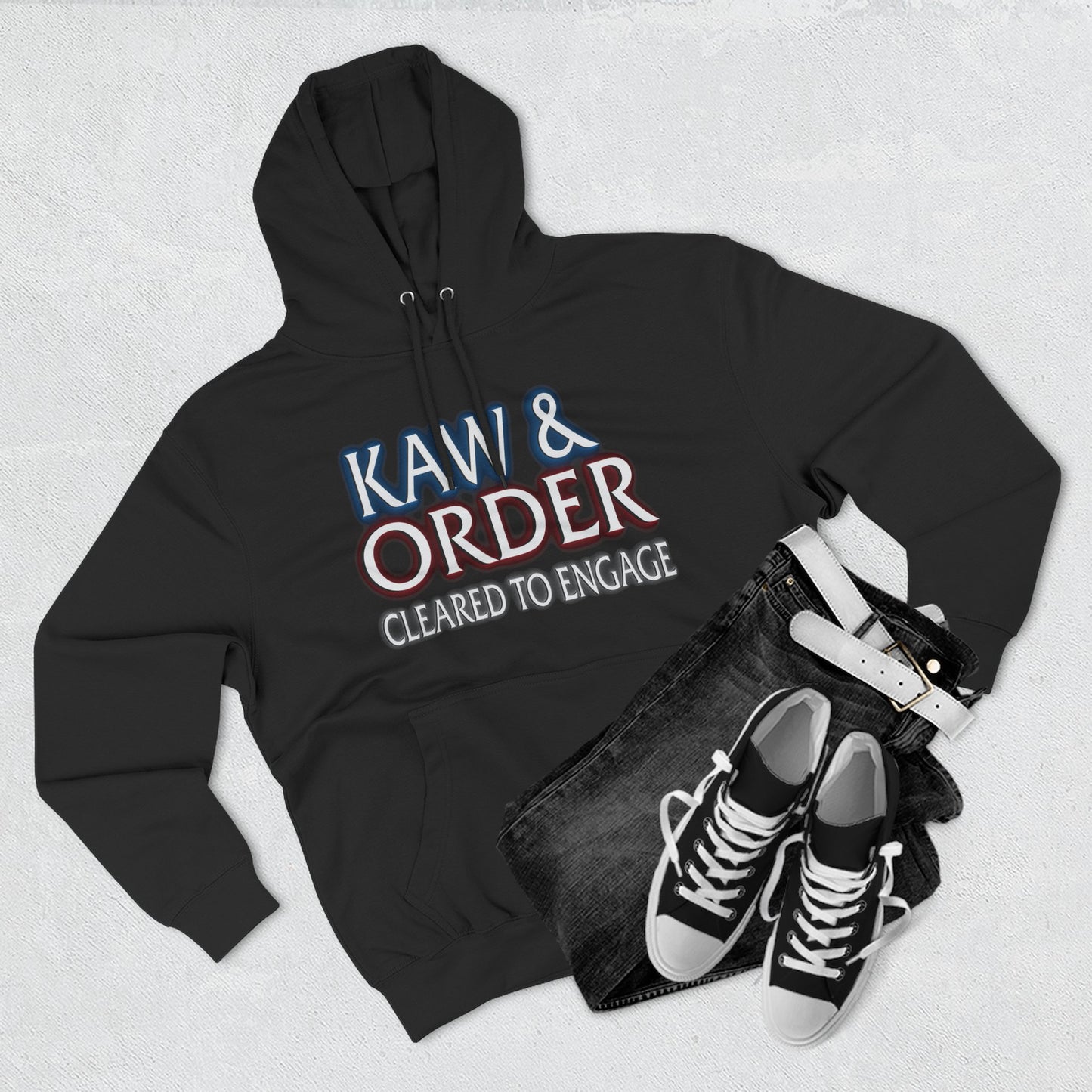 Kaw and Order Hooded Sweatshirt