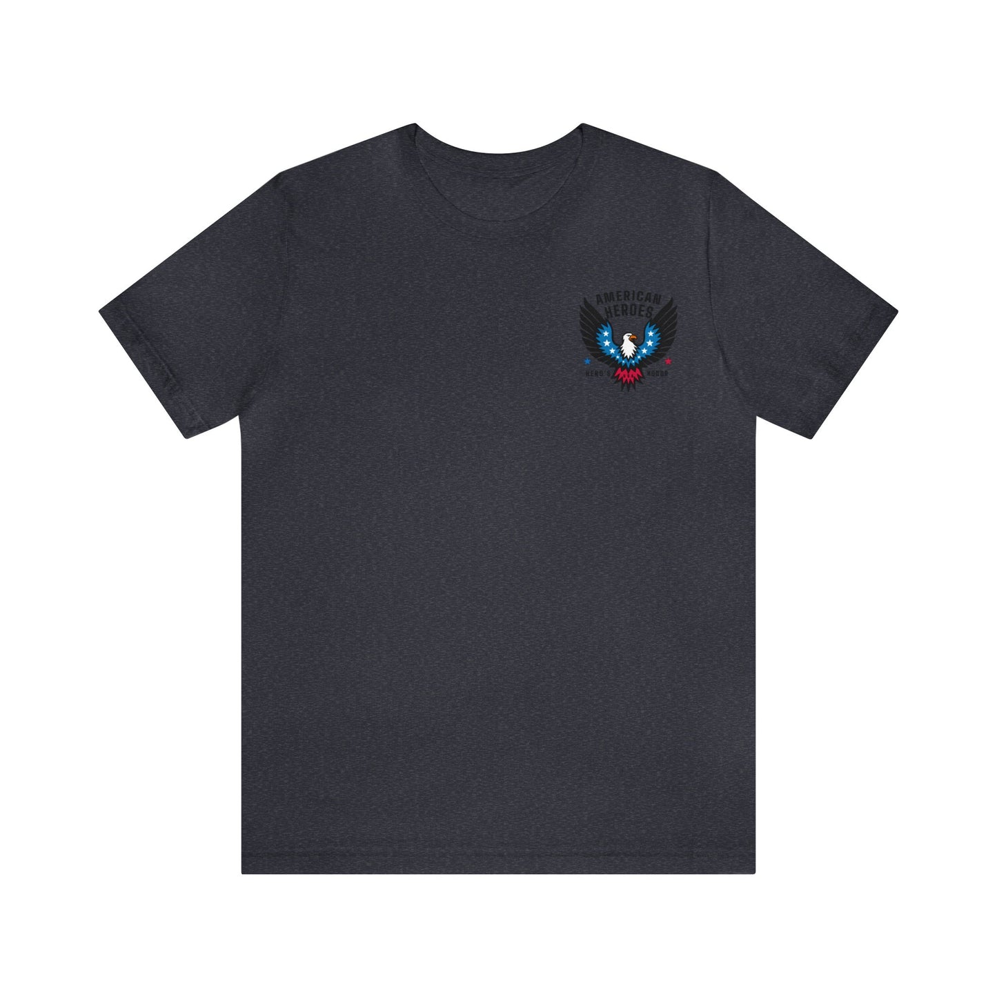 American Heroes Red Line T-Shirt