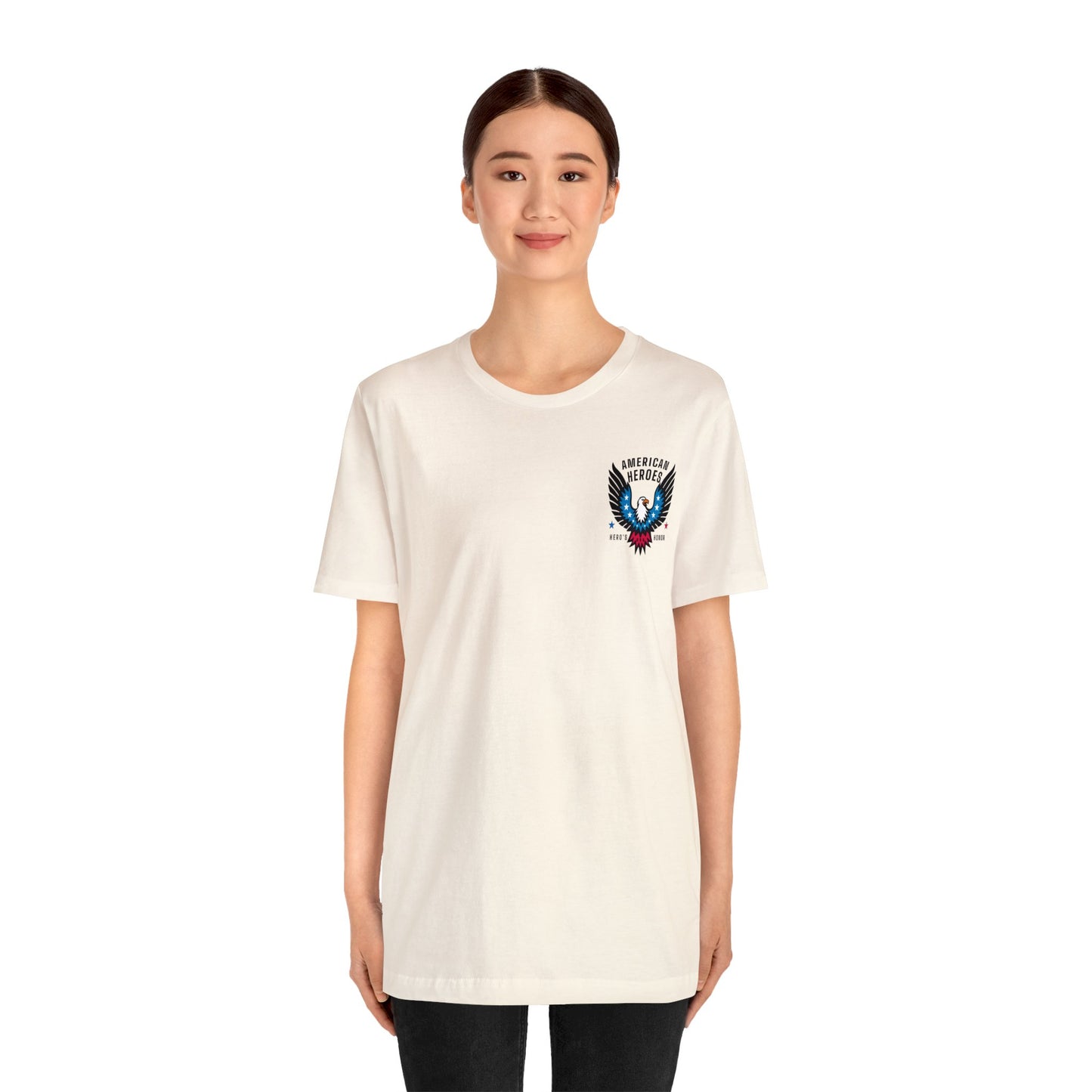 American Heroes Red Line T-Shirt