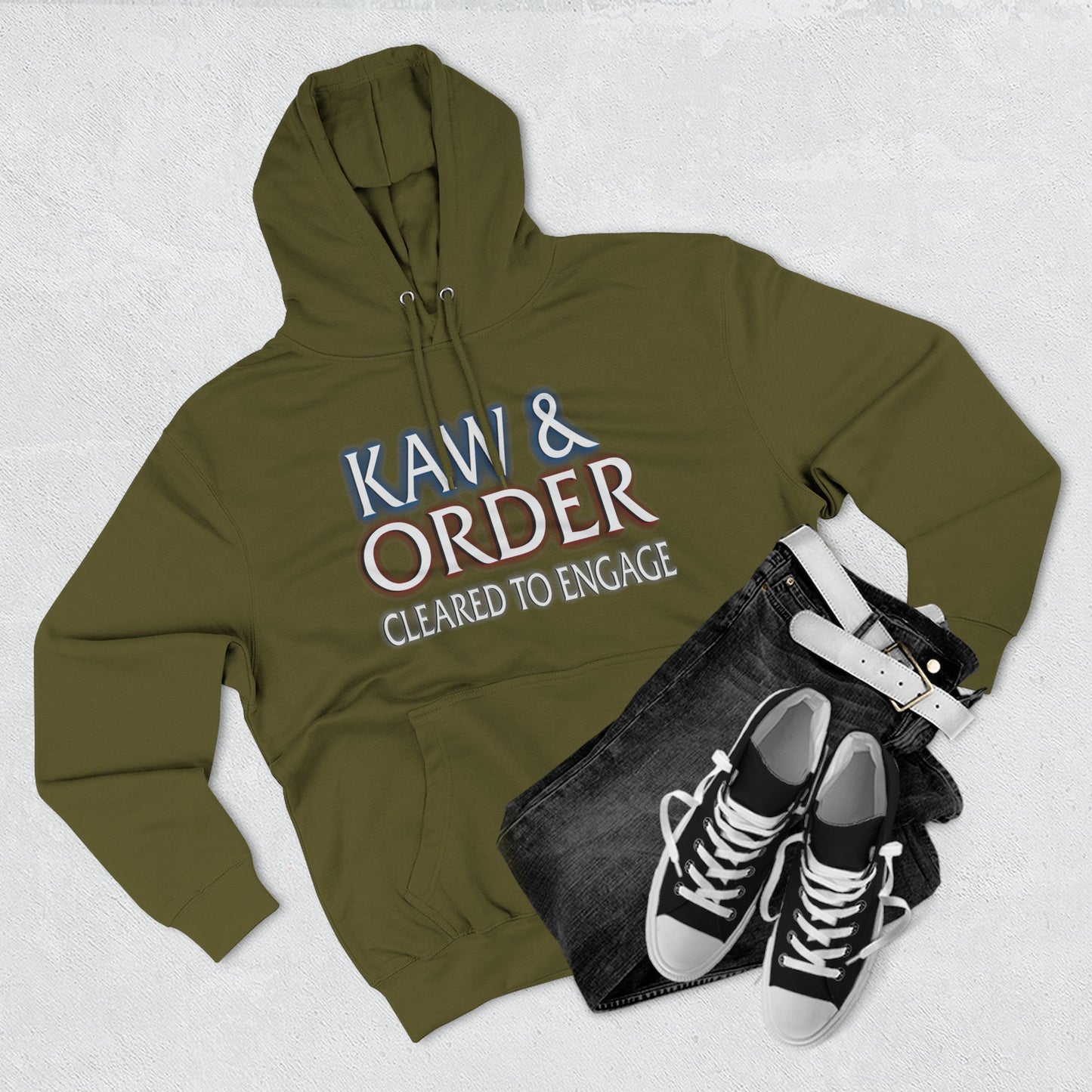 Kaw and Order Hooded Sweatshirt