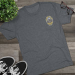 IPD Pipes and Drums Badge Tri-Blend T-Shirt