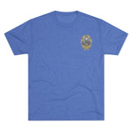 IPD Pipes and Drums Badge Tri-Blend T-Shirt