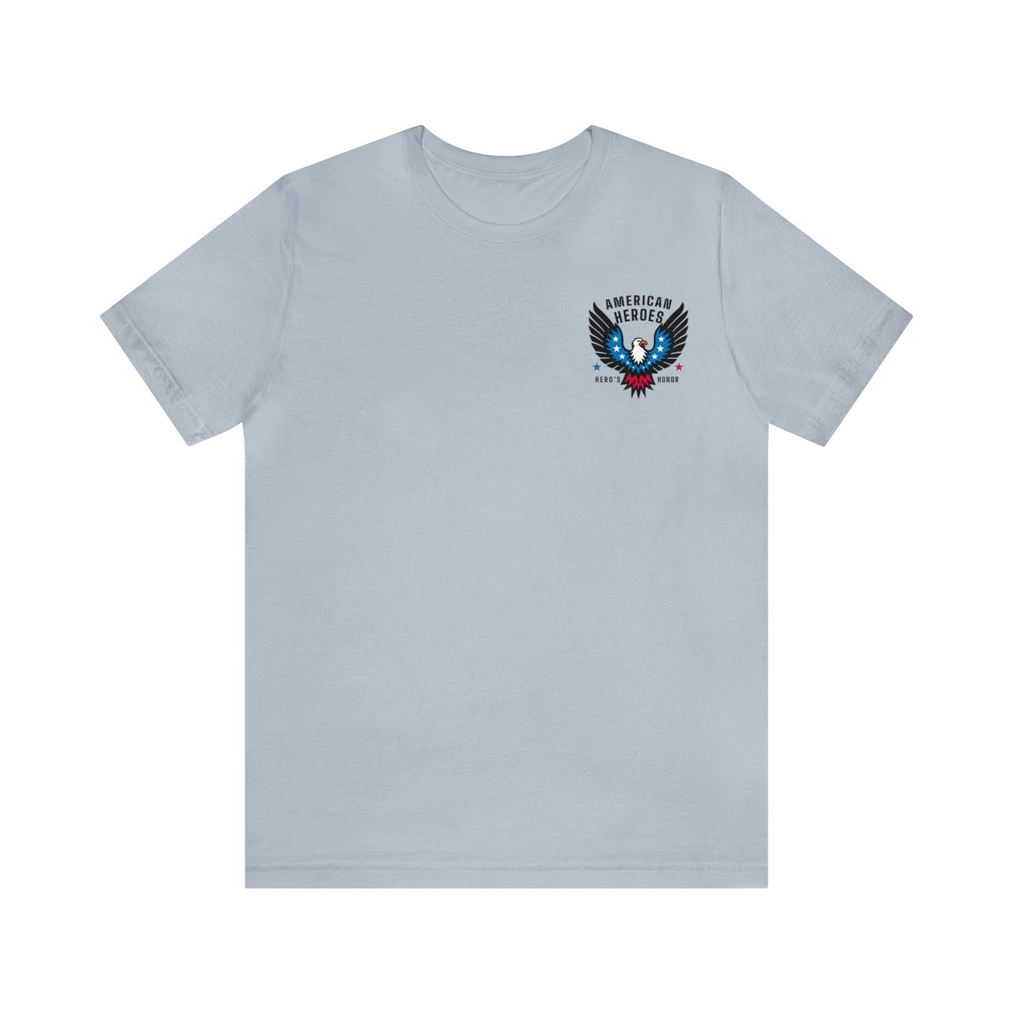 American Heroes Red Line T-Shirt