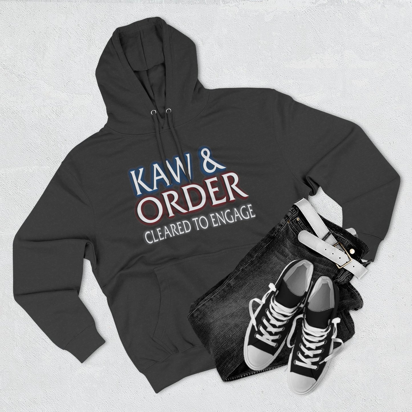 Kaw and Order Hooded Sweatshirt