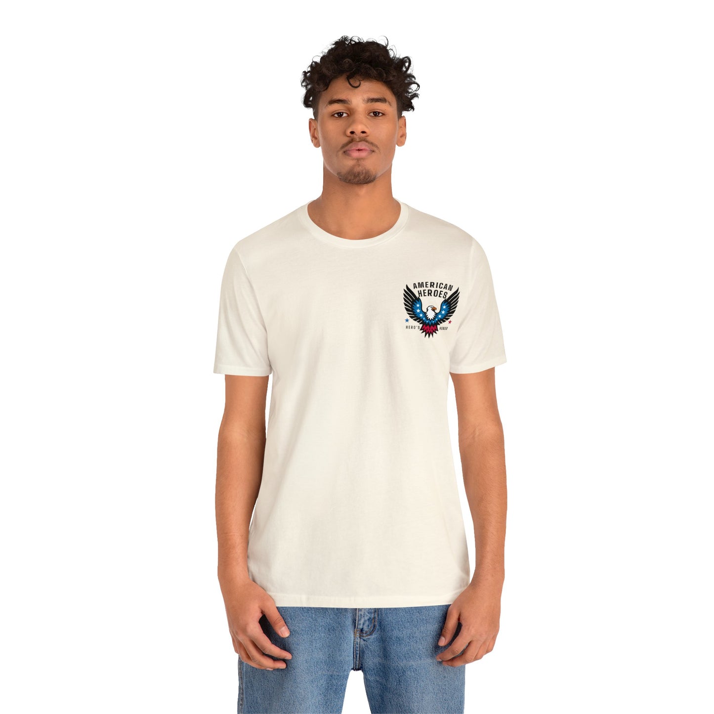 American Heroes Red Line T-Shirt