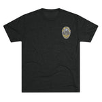 IPD Pipes and Drums Badge Tri-Blend T-Shirt