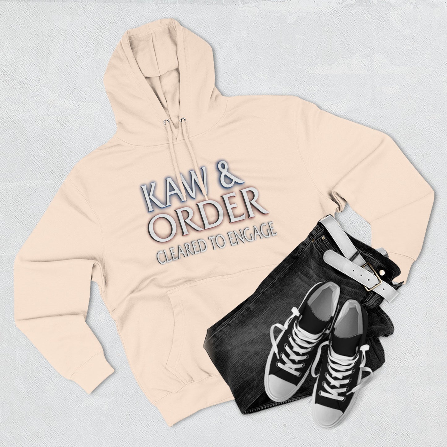 Kaw and Order Hooded Sweatshirt