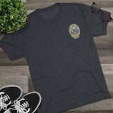 IPD Pipes and Drums Badge Tri-Blend T-Shirt