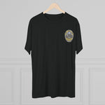 IPD Pipes and Drums Badge Tri-Blend T-Shirt