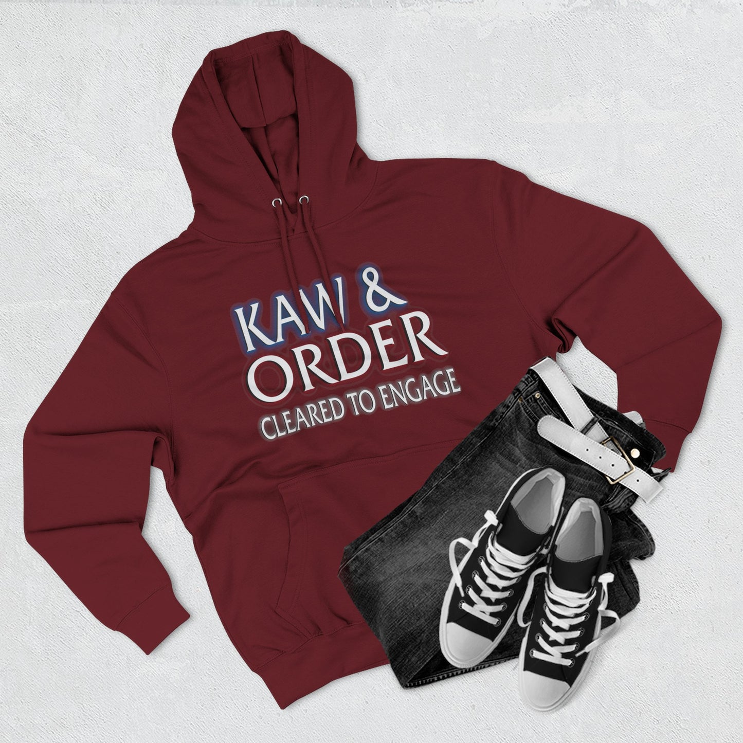 Kaw and Order Hooded Sweatshirt