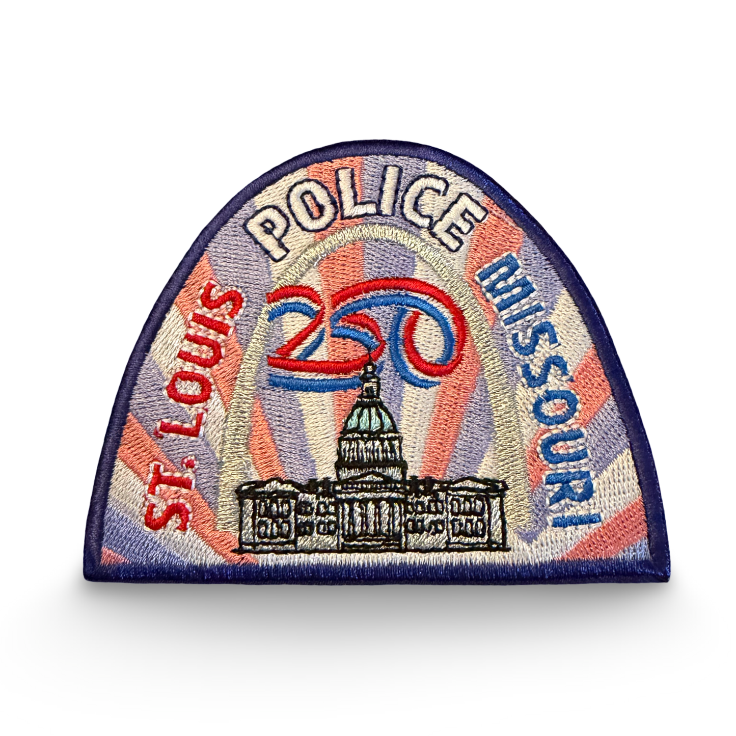 SLMPD 250th Embroidered Patch