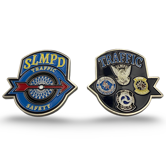 SLMPD Traffic Challenge Coin