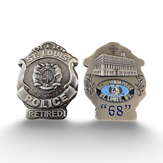 Retiree Challenge Coin Badge Pre-Order