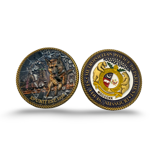 SLMPD Canine Challenge Coin