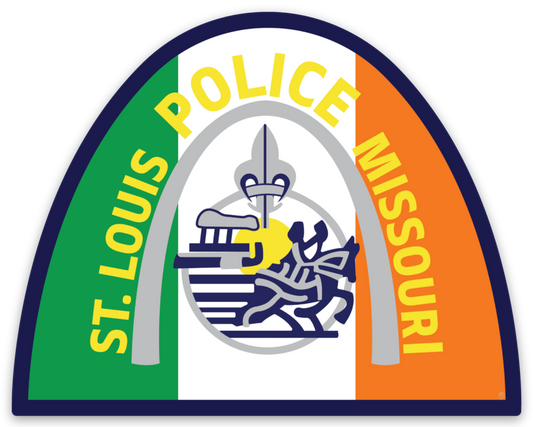 SLMPD Irish Patch Sticker