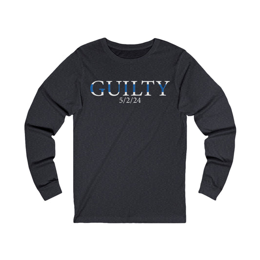 Guilty Verdict Long Sleeve T-Shirt **PRE-ORDER ITEM**