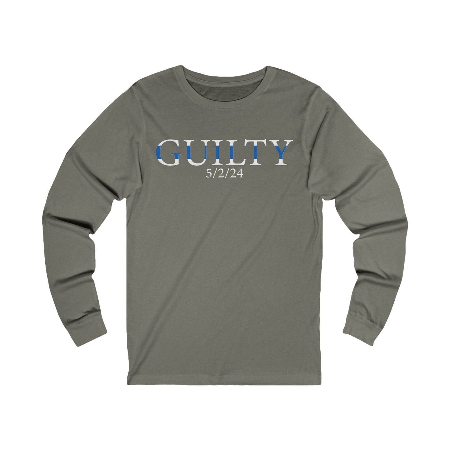Guilty Verdict Long Sleeve T-Shirt **PRE-ORDER ITEM**