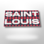 Saint Louis Argyle Sticker