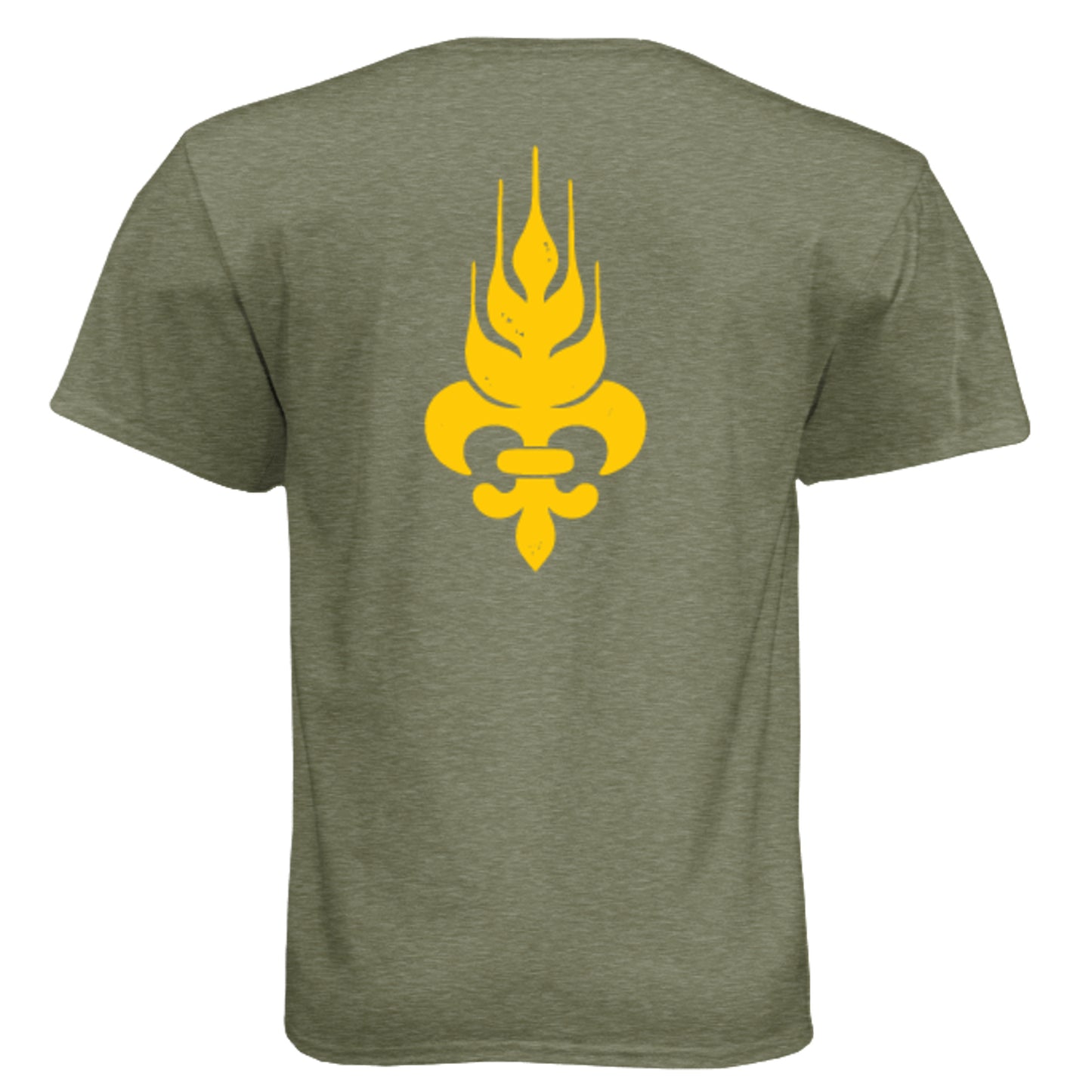 MILITARY GREEN - 6010 - BACK