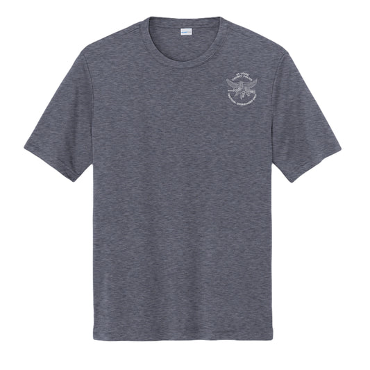 True Navy Heather - ST350 - FRONT