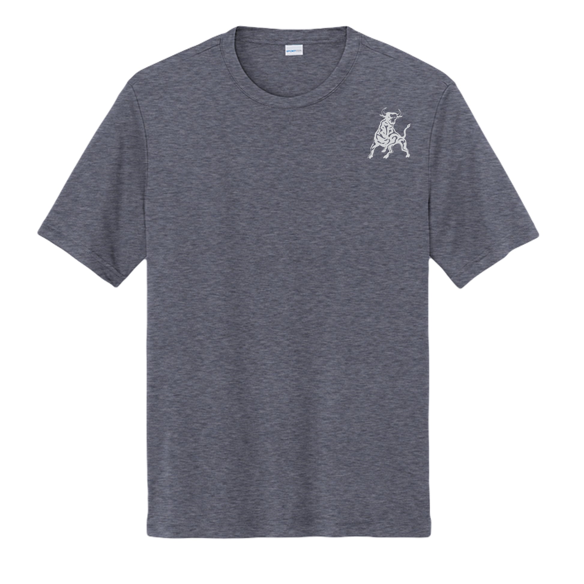 True Navy Heather - ST350 - FRONT