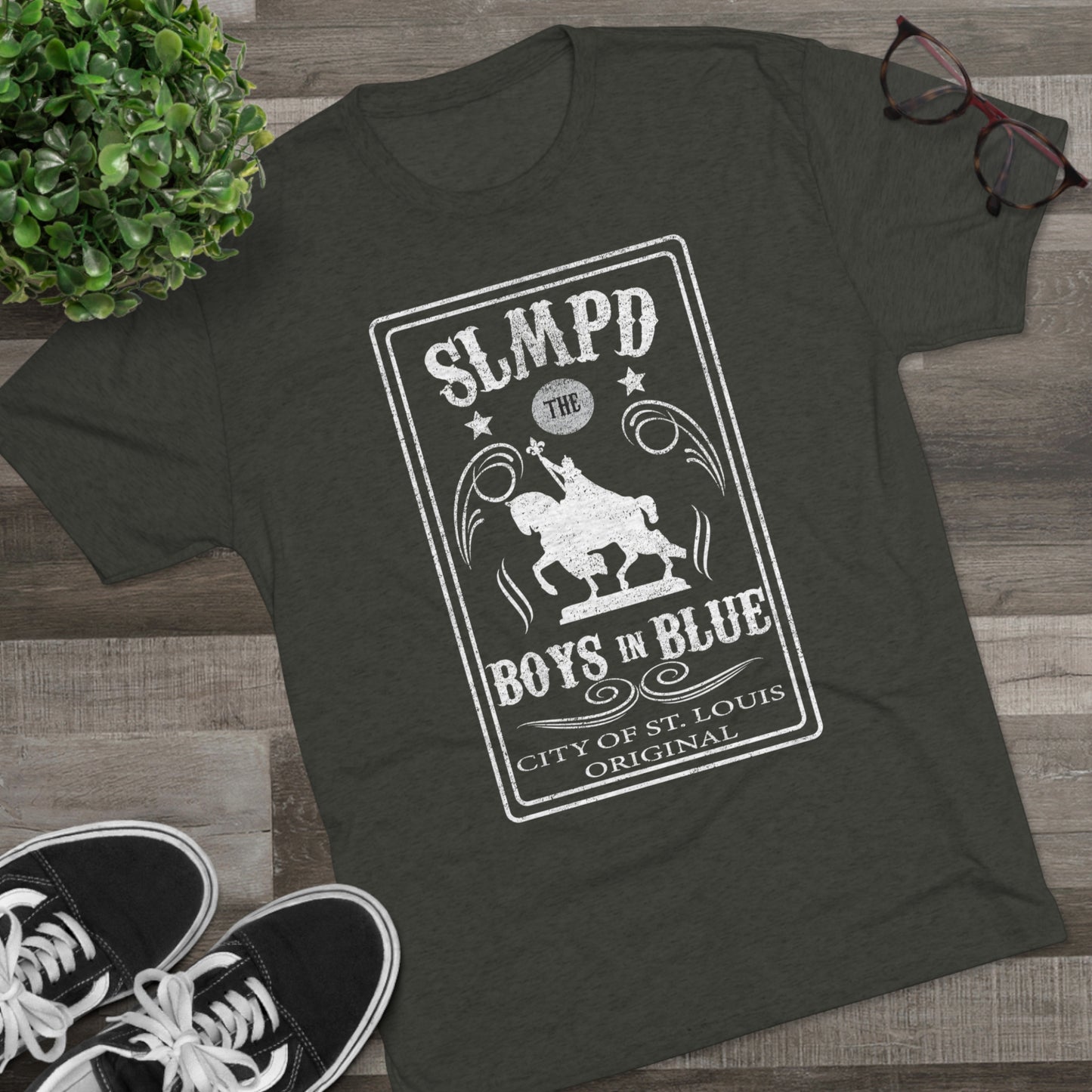 SLMPD Boys in Blue Band T-Shirt