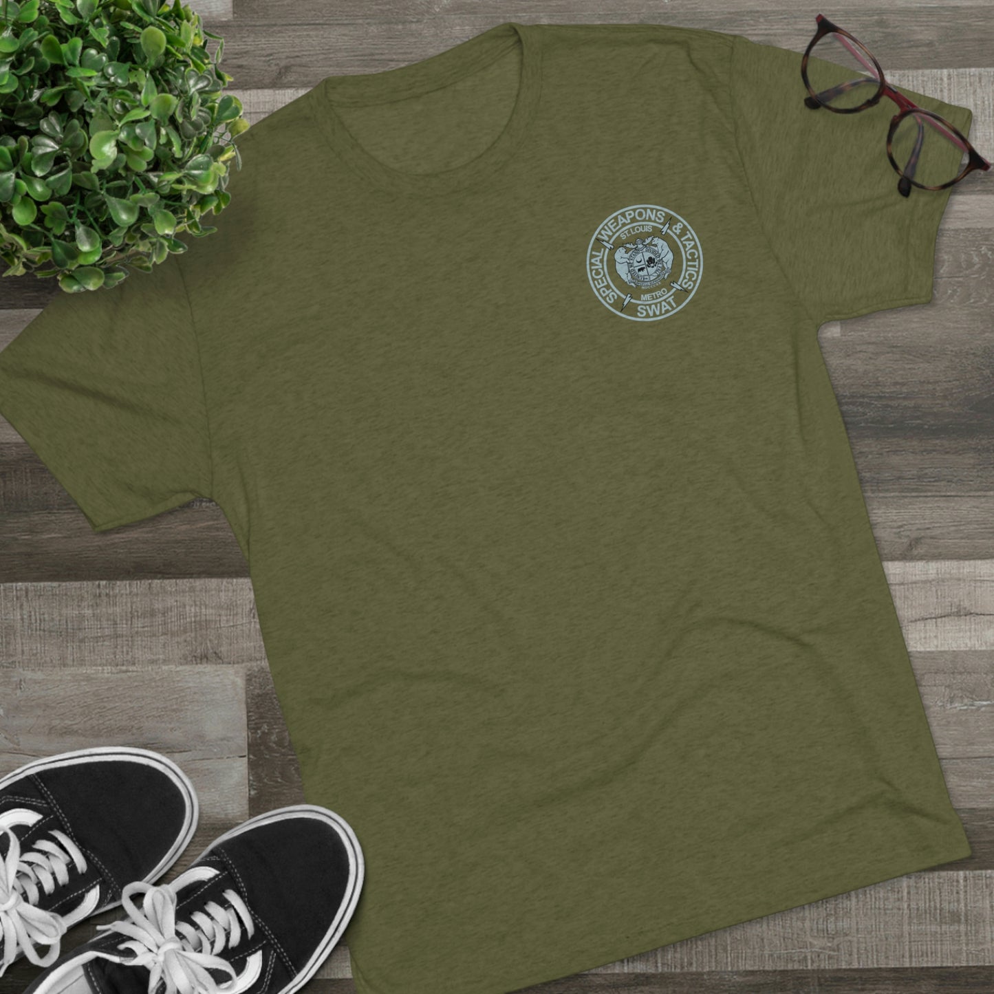 SWAT Eagle Tri-Blend Crew Tee